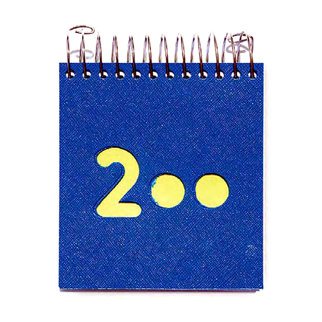 یادداشت 200 برگ سیمی جلد PP 8x10